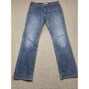 Levi Strauss Co 505 Straight Leg Jeans Womens‎ 10 Medium Wash Denim Blue